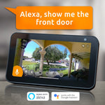Toucan V3 Wireless Battery Operated Video Doorbell, Chime,  Night Vision, Wi-Fi, IP56 Weather Resistant, Black