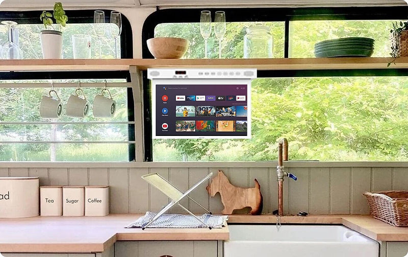 Sylvox Under Cabinet Kitchen TV 15.6" Google LED TV (KT16A0KGGA)
