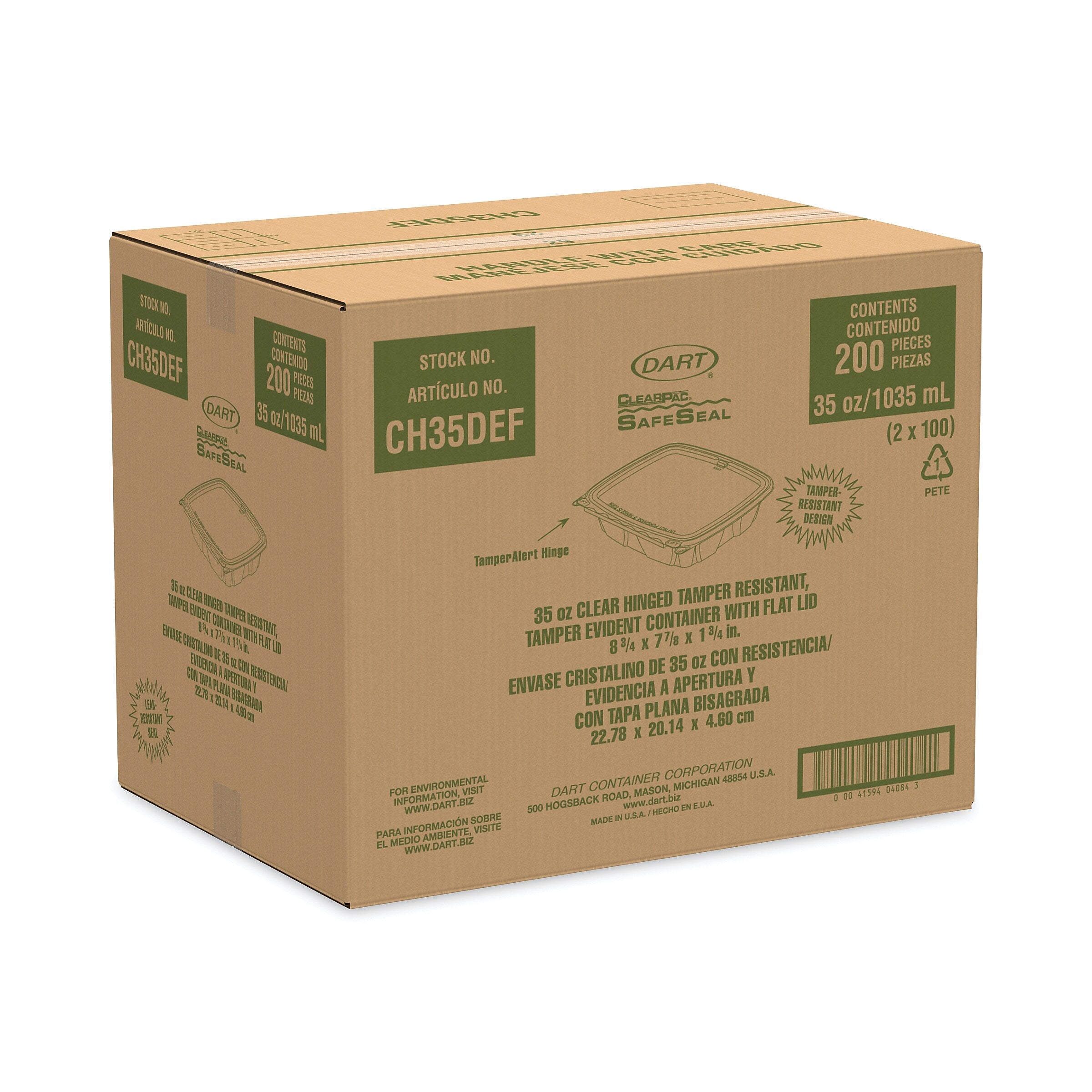 CONTAINER,SAFESEAL,32OZ