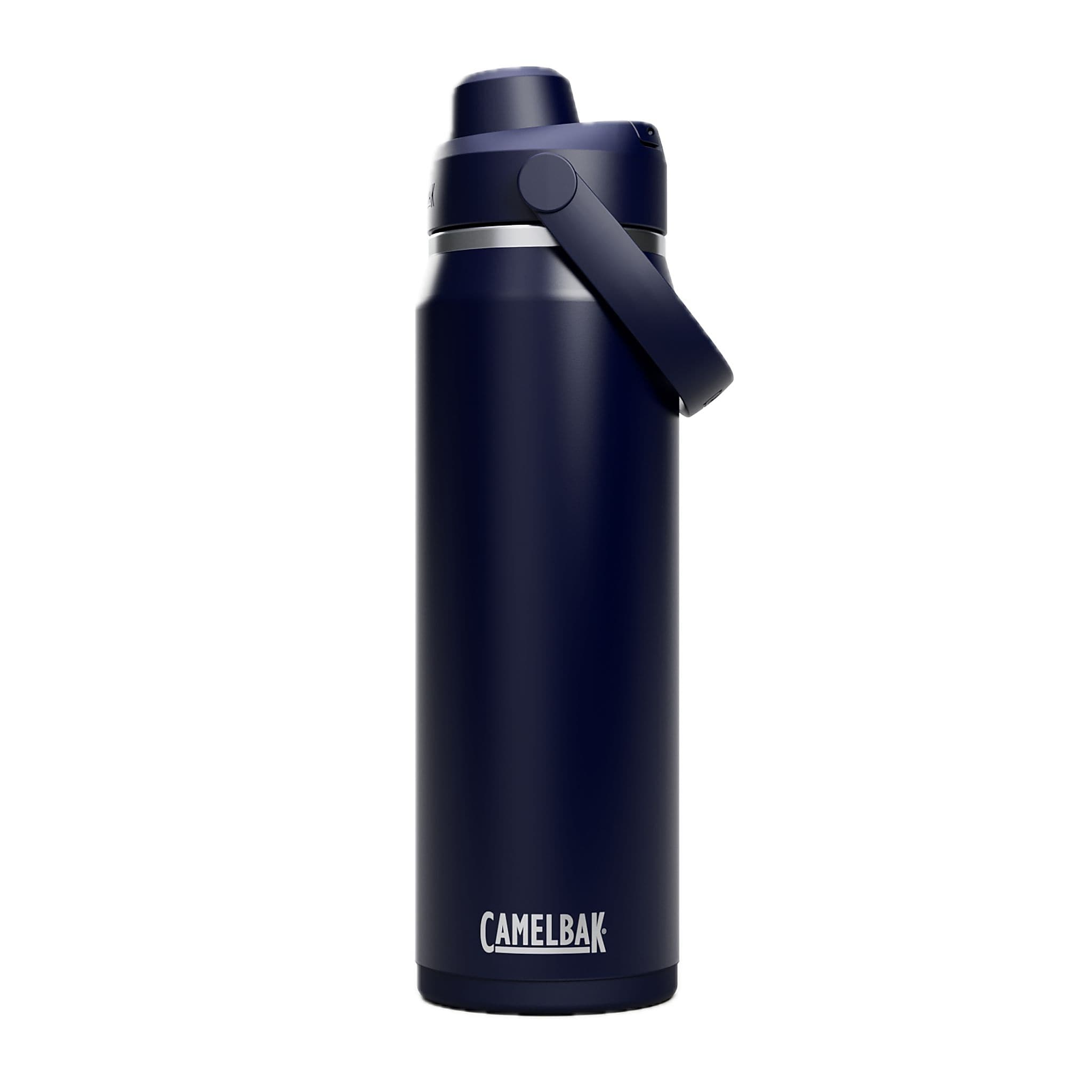 CamelBak Thrive Chug Stainless Steel Vacuum Insulated Water Bottle, 25 oz., Navy (2931401075)
