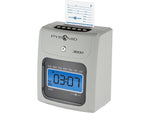 Pyramid Time Systems 3800 Punch Card Time Clock System, Ivory/Charcoal (3800SK1)