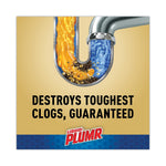 Liquid Plumr Clog Destroyer + PipeGuard, Gel, 80 oz, 6/Carton (CLO00228CT)