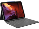 Logitech Rugged Folio 10.9" Keyboard Case for iPad 10th Gen, Graphite (920-011295)