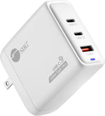 SIIG GaN USB-A/USB-C Wall Charger, 100W, White (AC-PW1Z11-S1)