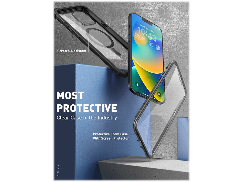 i-Blason Ares Mag Black Case for iPhone 14 Plus (iPhone2022-6.7-AreMag-SP-Black)
