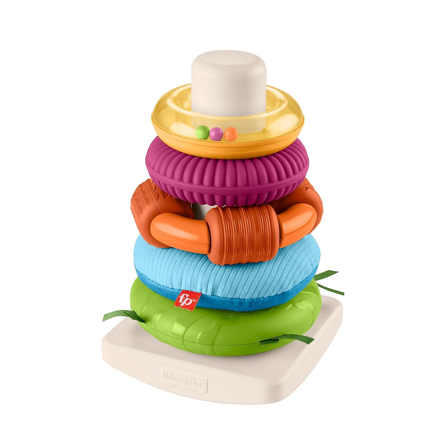 Fisher-Price Sensory Rock-A-Stack Toy (HXK47)