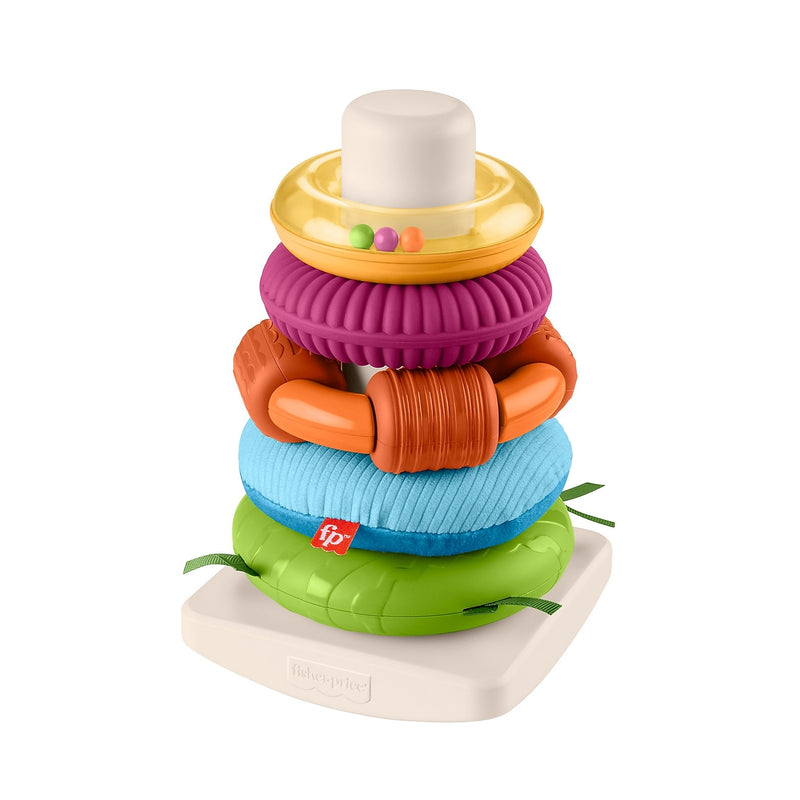 Fisher-Price Sensory Rock-A-Stack Toy (HXK47)