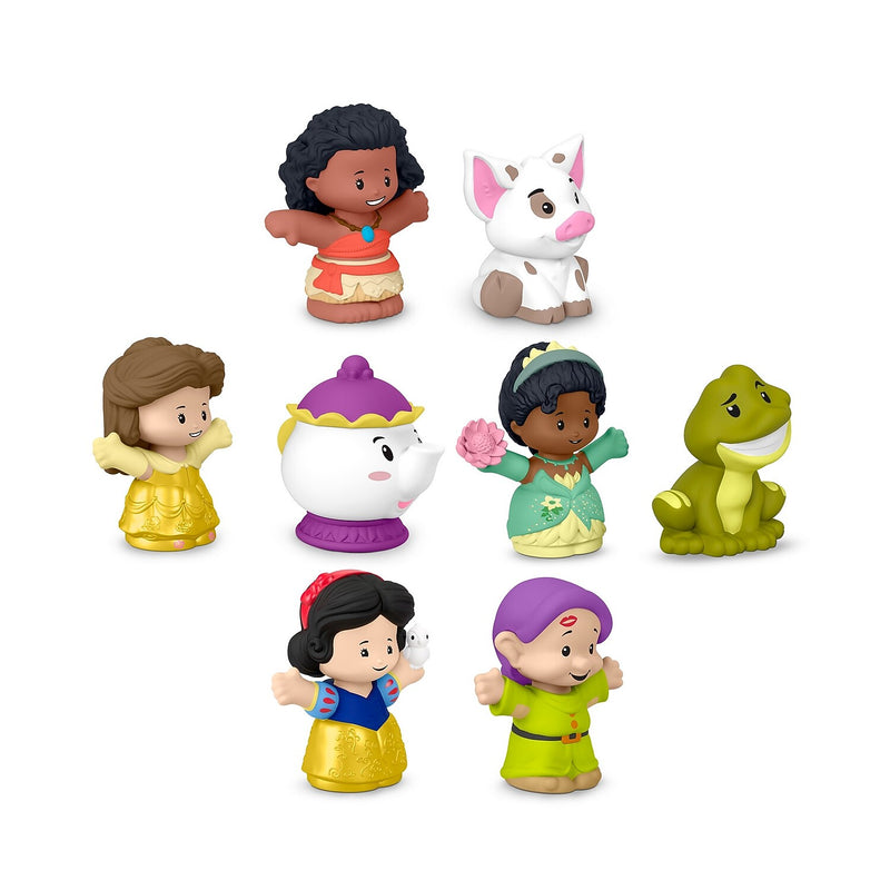 Fisher-Price Little People Disney Princess Story Duos Figure Pack, Multicolored (HPL23)