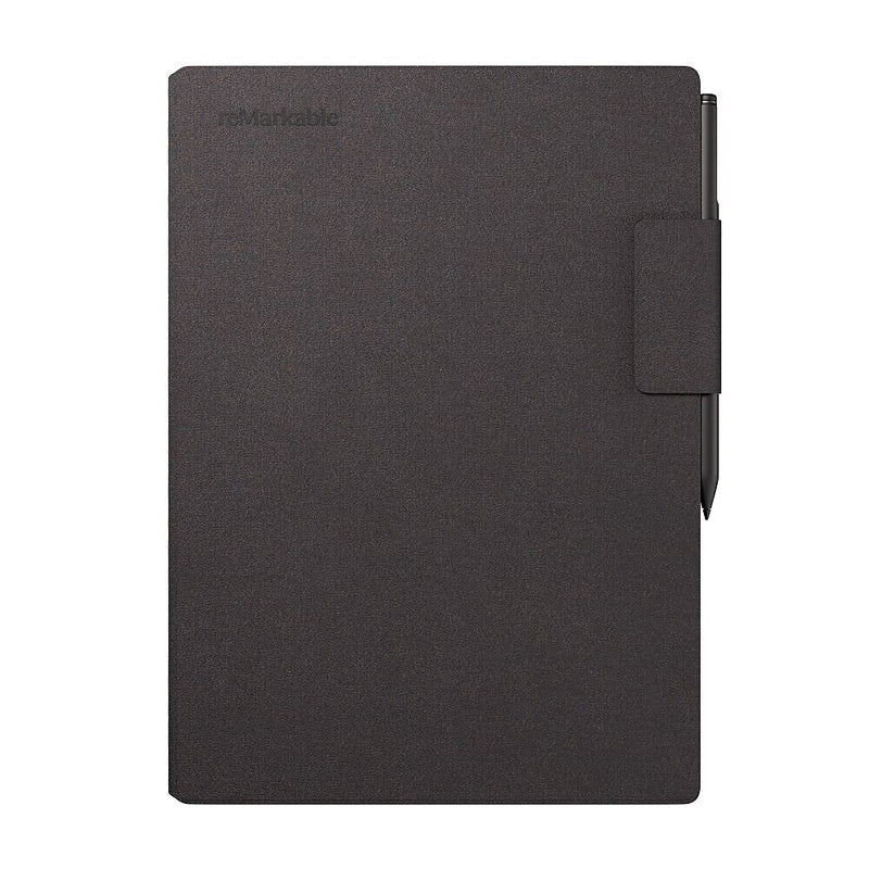 reMarkable Paper Pro 11.8" Tablet, WiFi, Linux, with Marker Plus & Mosaic Weave Basalt Bookfolio, Gray (RM83C-1001NW)