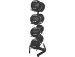 Champion Sports Black U-Ring Double Medicine Ball Tree (DTM1)