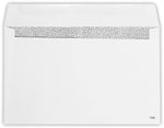 JAM Paper Security Tinted Booklet Envelope 5 3/4" x 9 1/4", White, 50/Pack (7485-W2-50)