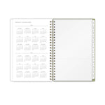 2026 Blue Sky Kelly Ventura Gardens 5" x 8" Calendar Year Weekly & Monthly Planner, Plastic Cover, Multicolored (153065)