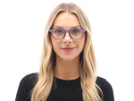SAV Optitek Blue Light +1.50 Reading Glasses, Blue (E7313)