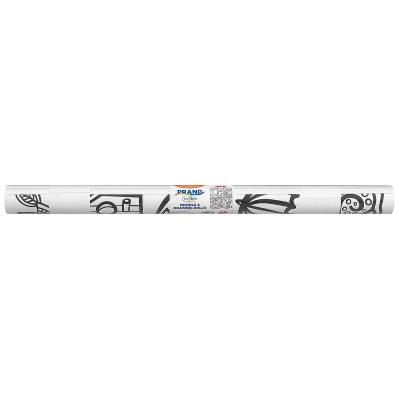Prang Doodle & Drawing Roll, 30" x 58", White, 4 Sheets/Roll (PAC4861)