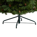 Nearly Natural 10-ft Fraser Fir Artificial Christmas Tree with 780 Multicolor LED Lights and 2327 Bendable Branches (T3265)