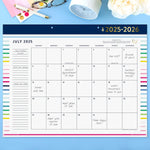 2025-2026 AT-A-GLANCE Simplified by Emily Ley 17" x 22" Academic Monthly Desk Pad Calendar (EL37-704A-26)