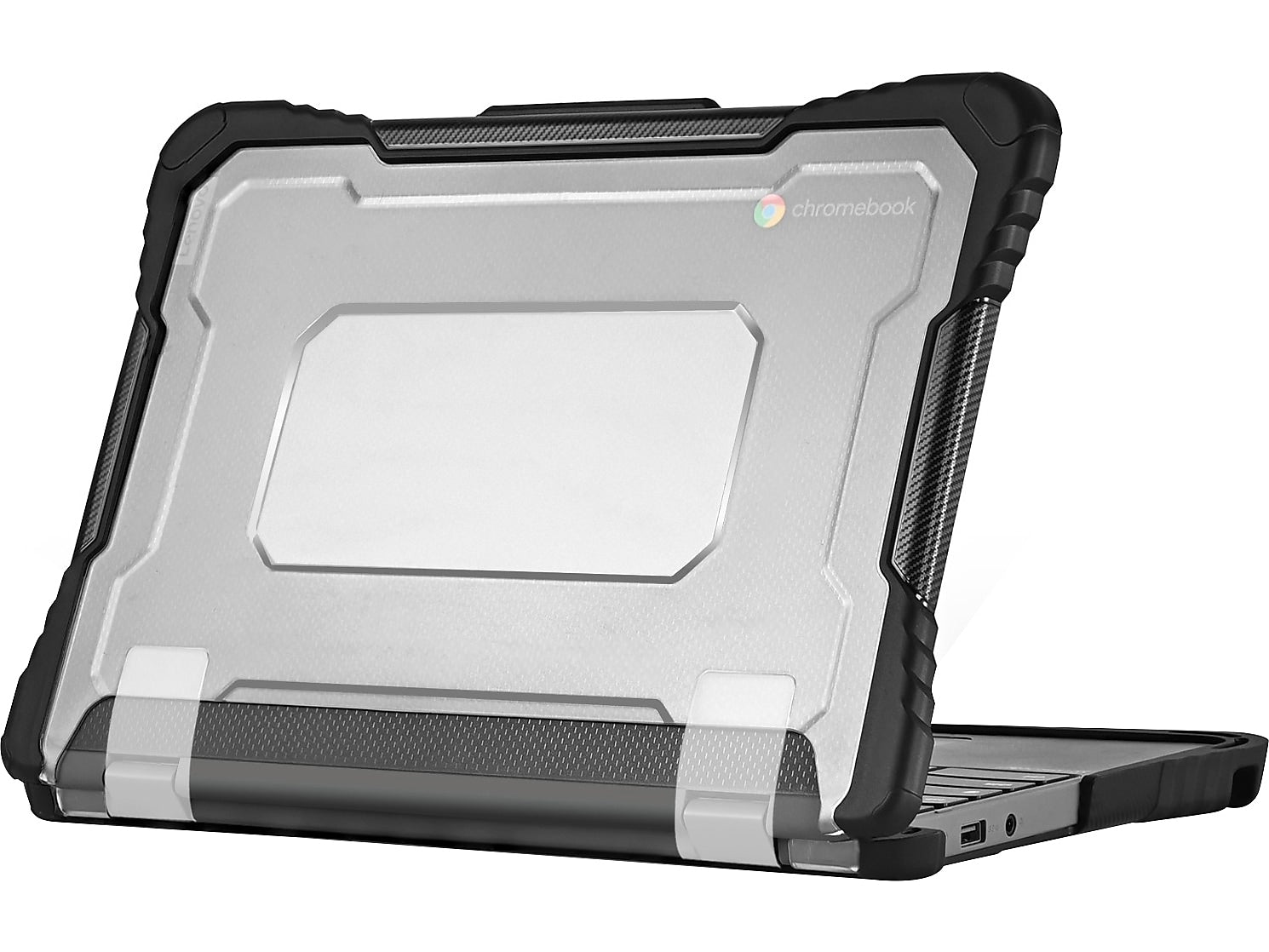 TechProtectus ShockProof 11.6" Laptop Case for Lenovo 500e/500w Gen 4 Chromebook, Shock-Absorbing, Black (TP-LN500EW-G4)