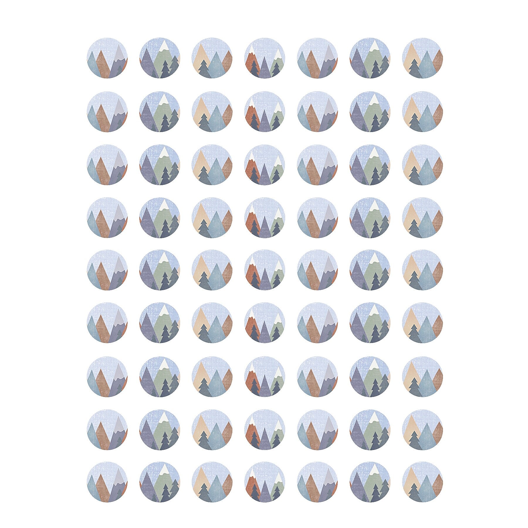 Teacher Created Resources Moving Mountains Mini Stickers, Multicolored, 378/Pack, 6/Packs/Bundle (TCR9176-6)