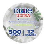 Dixie Ultra Pathways Paper Bowl, 12 oz., Multicolored, 500/Carton (SXB12WS)