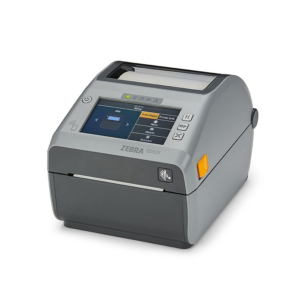 Zebra ZD621 Desktop Thermal Label Printer, Gray (ZD6A143-D01F00EZ)