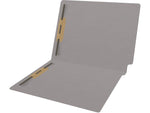 Medical Arts Press Reinforced End Tab File Folder, Straight Cut, Letter-Size, Gray, 50/Box (S-01602-GRY)