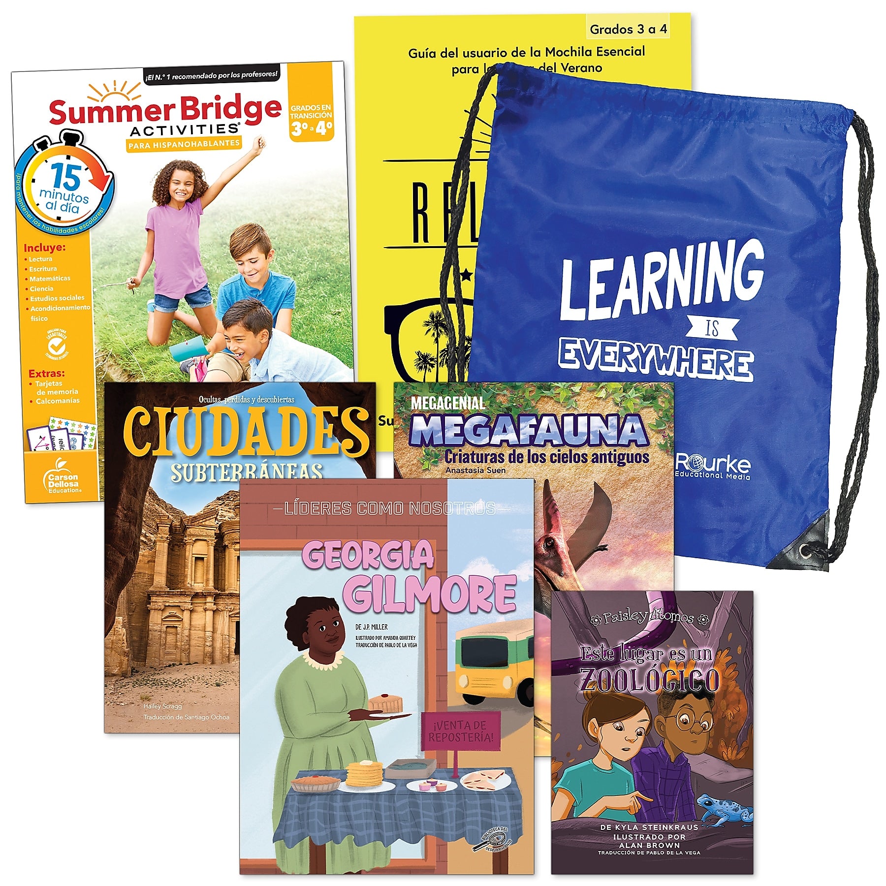 Summer Bridge Activities Summer Bridge Spanish Backpack, Grade 3-4 Workbook, 7/Set (CD-145439)