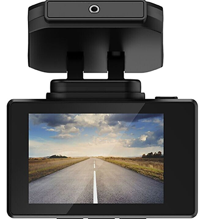 GEKO Orbit 951 1080P HD Dual Dash Cam, Black (GO95132G)