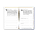 2025-2026 Day Designer for Blue Sky Climbing Floral 5" x 8" Academic Year Weekly & Monthly Planner, Plastic Cover (137881-A26)
