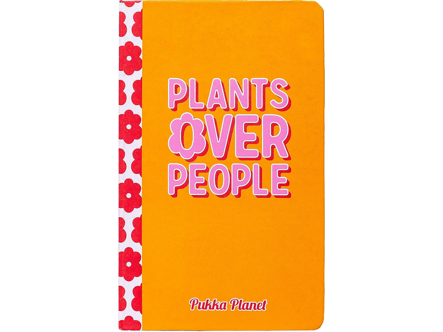 Pukka Pad Plants Over People Notebook, 5.28" x 8.46", Wide-Ruled, 96 Sheets, Orange (9705-SPP)
