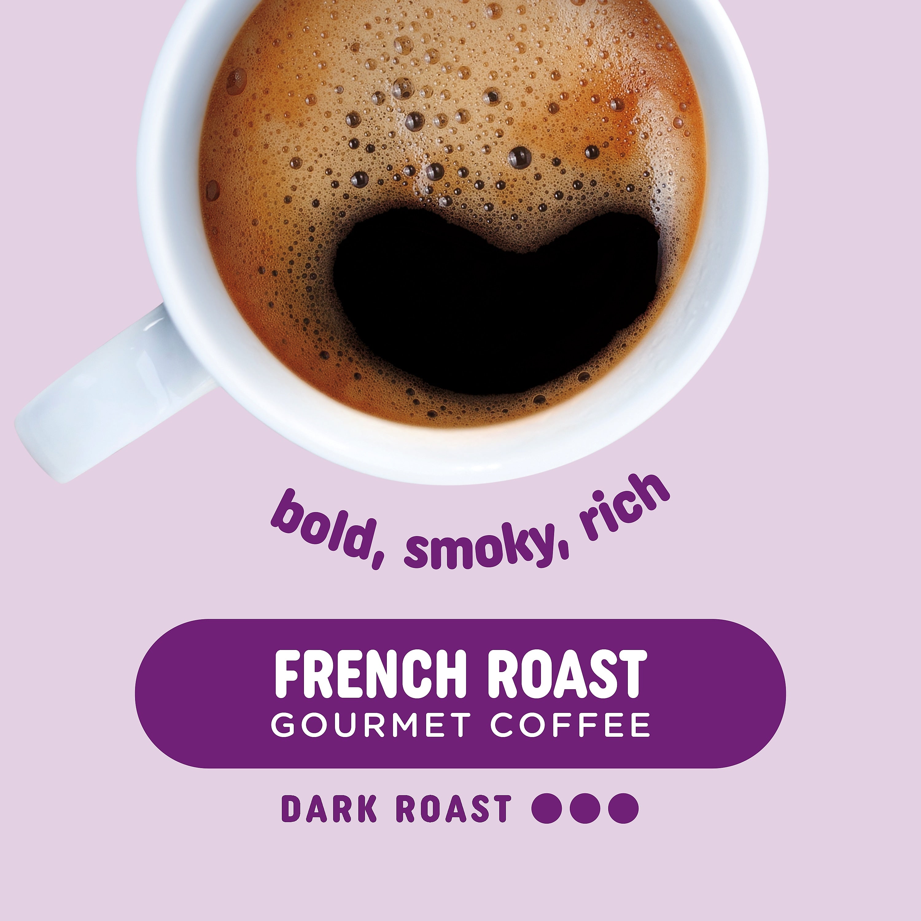 Pick Me Up Provisions™ French Roast Coffee Fraction Pack, Dark Roast, 42/Carton (BHS90366)