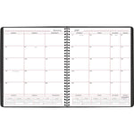 2026 AT-A-GLANCE 8" x 10" Calendar Year/Monthly Planner, Faux Leather Cover Black (70-130-05-26)