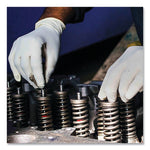 GloveWorks by AMMEX Latex Disposable Gloves, Powder-Free, 4 mil, Small, Ivory, 100 Gloves/Box, 10 Boxes/Carton