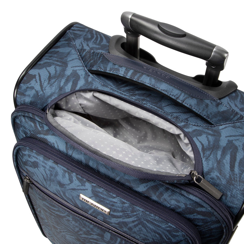 Ricardo Beverly Hills Avalon 22.5" Carry-On Suitcase, 8-Wheeled Spinner, Serengeti Night (135-20-41N-4WB)