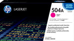 HP 504A Magenta Standard Yield Toner Cartridge, Prints Up to 7,000 Pages (CE253A)