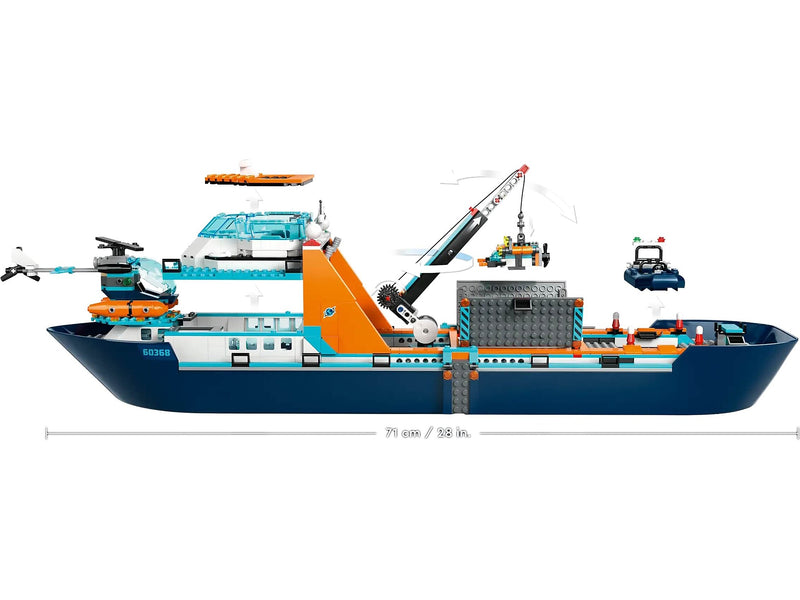 LEGO City Arctic Explorer Ship Building Set (60368)