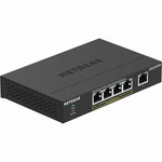 Netgear GS305PP 5-Port Gigabit Ethernet PoE+ Unmanaged Switch, Black (GS305PP-300NAS)