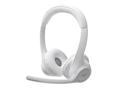 Logitech Zone 300 Wireless Noise Canceling Over-Ear, Bluetooth, White (981-001416)