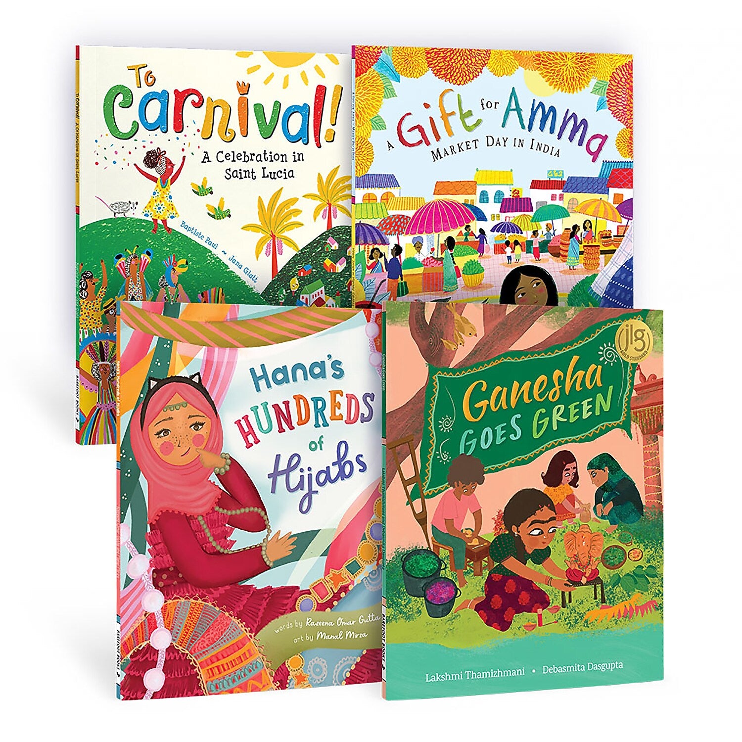 Barefoot Books 1st Grade Authentic Stories/Diverse Book Bundle 2, 4/Set (BBK9798888593387)