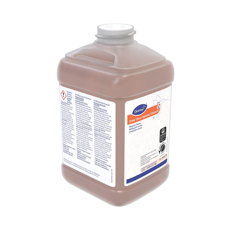 Stride HC Multipurpose Cleaner for Diversey J-Fill Systems, Citrus Scent, 2.5 L, 2/Carton (101109756)