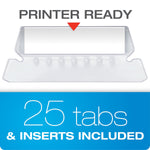 Pendaflex Reinforced Hanging File Folders, 1/5 Tab, Letter Size, Yellow, 25/Box (PFX 4152 1/5 YEL)