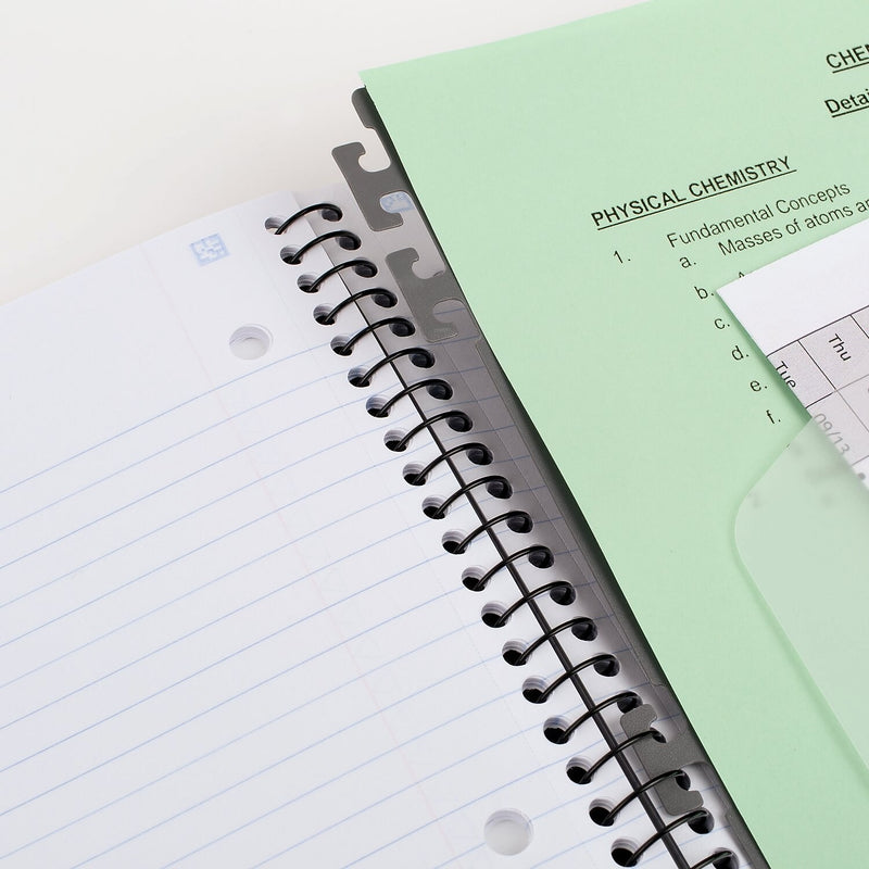 Five Star Advance 3-Subject Notebooks, 8.5" x 11", College Ruled, 150 Sheets, Assorted Colors (06324)