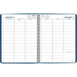 2026 AT-A-GLANCE 8.25" x 11" Weekly Appointment Book, Faux Leather Cover, Blue (70-940-20-26)