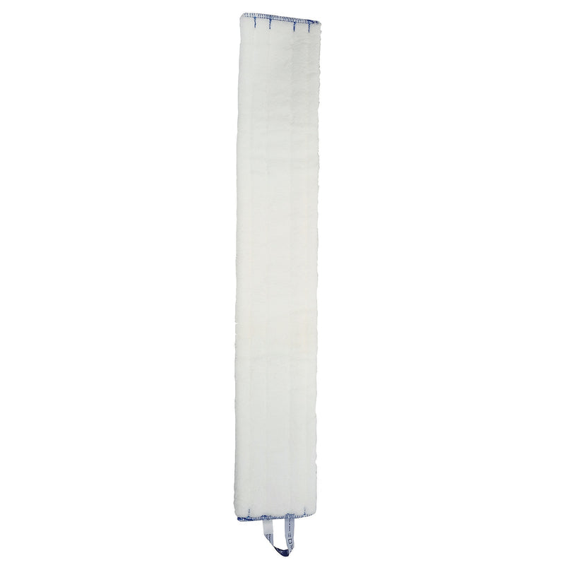Diversey® Disposable Microfiber Mop Pad, Wet Mop, White, 60cm, 2/CT
