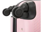 DUKAP Discovery 28" Hardside Suitcase, 4-Wheeled Spinner, TSA Checkpoint Friendly, Pink (DKDIS00L-PNK)