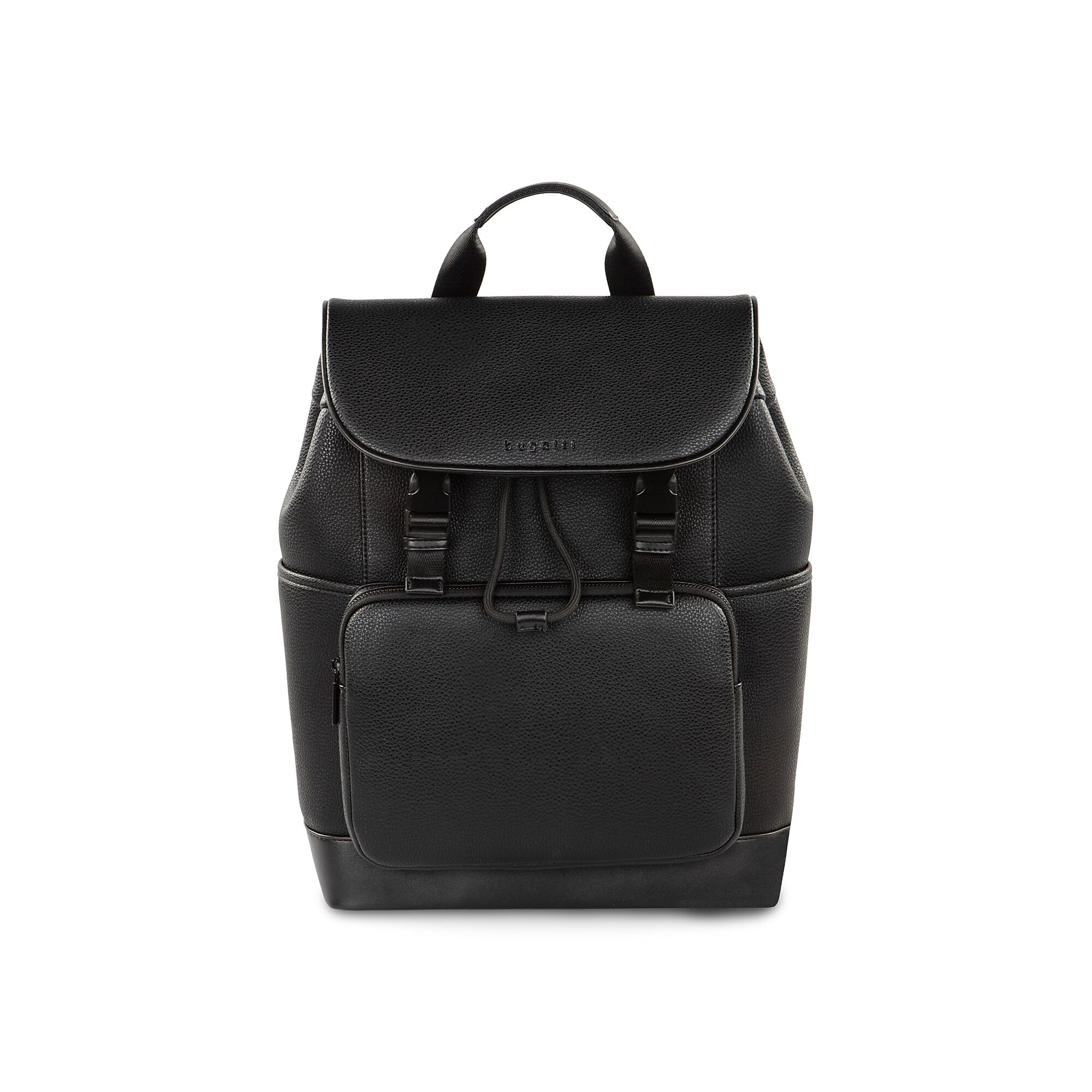 Bugatti Central Laptop Backpack, Medium, Black (BKP2434BU-BLK)