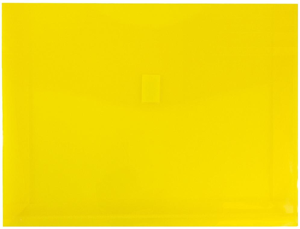 JAM Paper Premium Plastic Document File, 1 Pocket, Letter, Yellow, 3/Pack (218V2yex3)