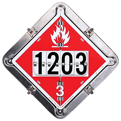 Labelmaster Placard With Mounting Holes (126CT)