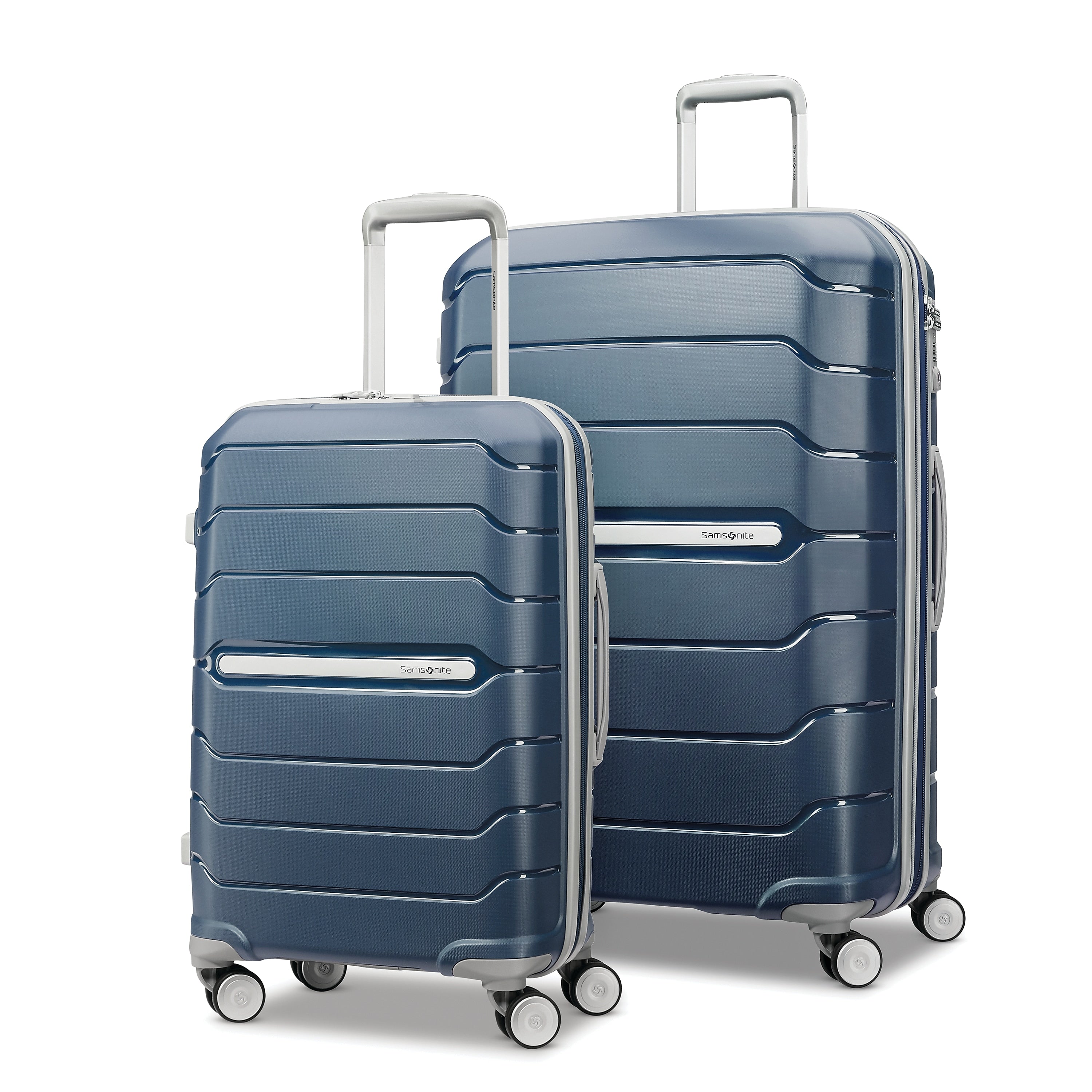 Samsonite Freeform 2-Piece Hardside Spinner Luggage Set, Navy (80242-1596)