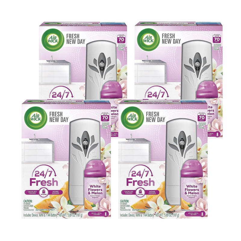 Air Wick Freshmatic Ultra Life Scents Automatic Aerosol Air System Starter Kit, Summer Delights (6233892944)