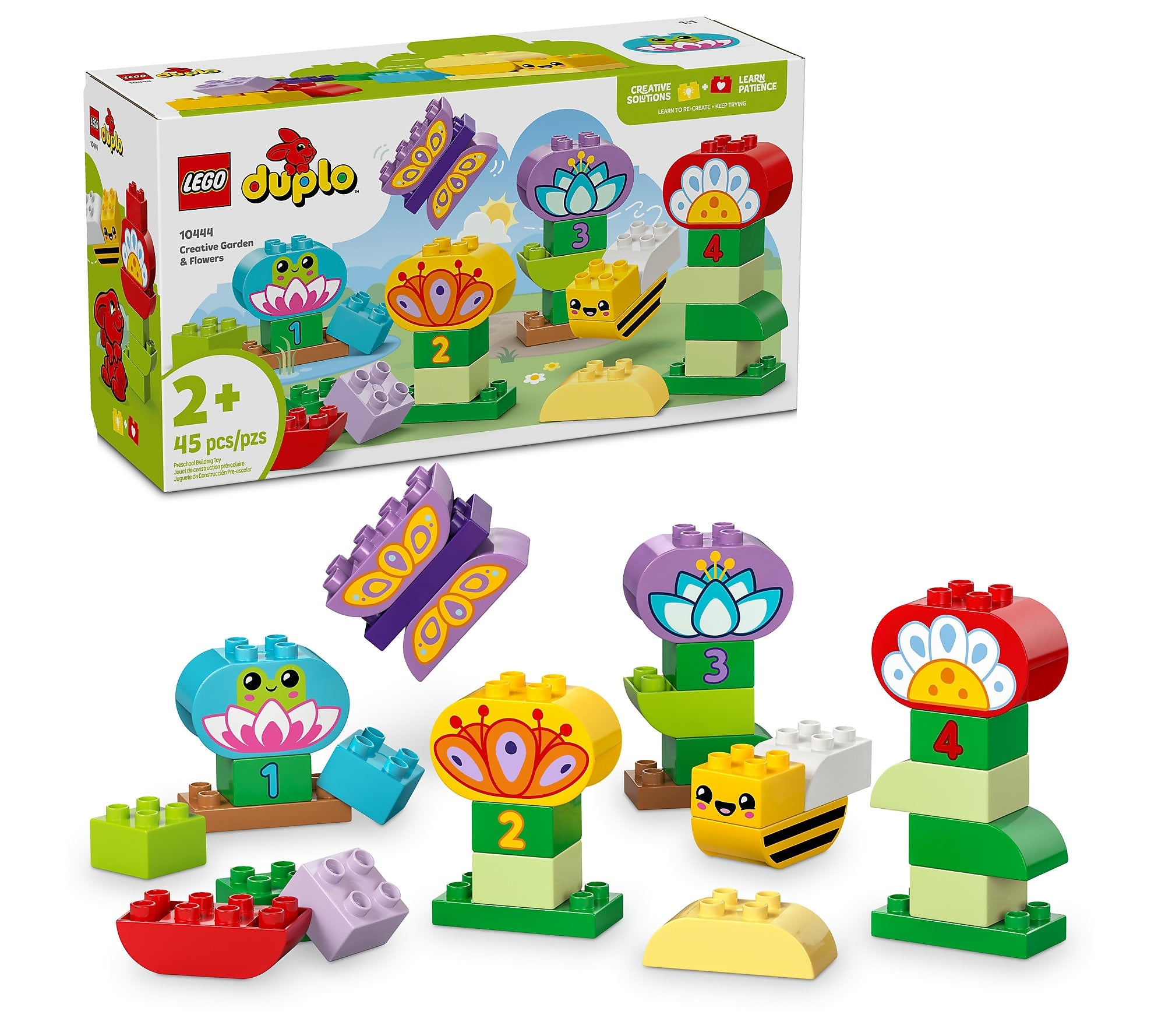 LEGO DUPLO Town Creative Garden & Flowers, 45 Pieces (10444)